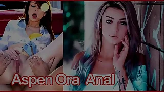 GF Bends Over Car and Does Anal - &lpar;Aspen Ora&rpar;